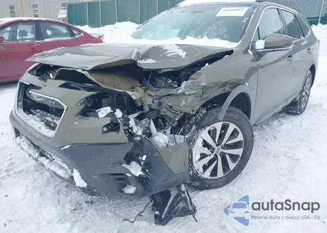 2020 Subaru Outback Premium z USA, uszkodzony, nr VIN 4S4BTAEC0L3117102